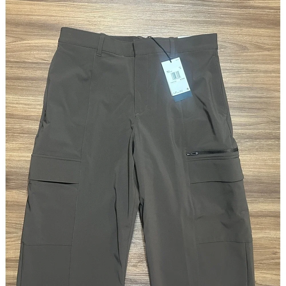 Nike Jordan Sport Brown Comfort Cargo Golf Pants Men's Sz 34 (HQ8490-237)
